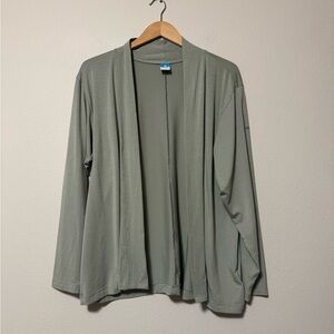 5/$55 !! 🔥 Columbia Olive Green cardigan